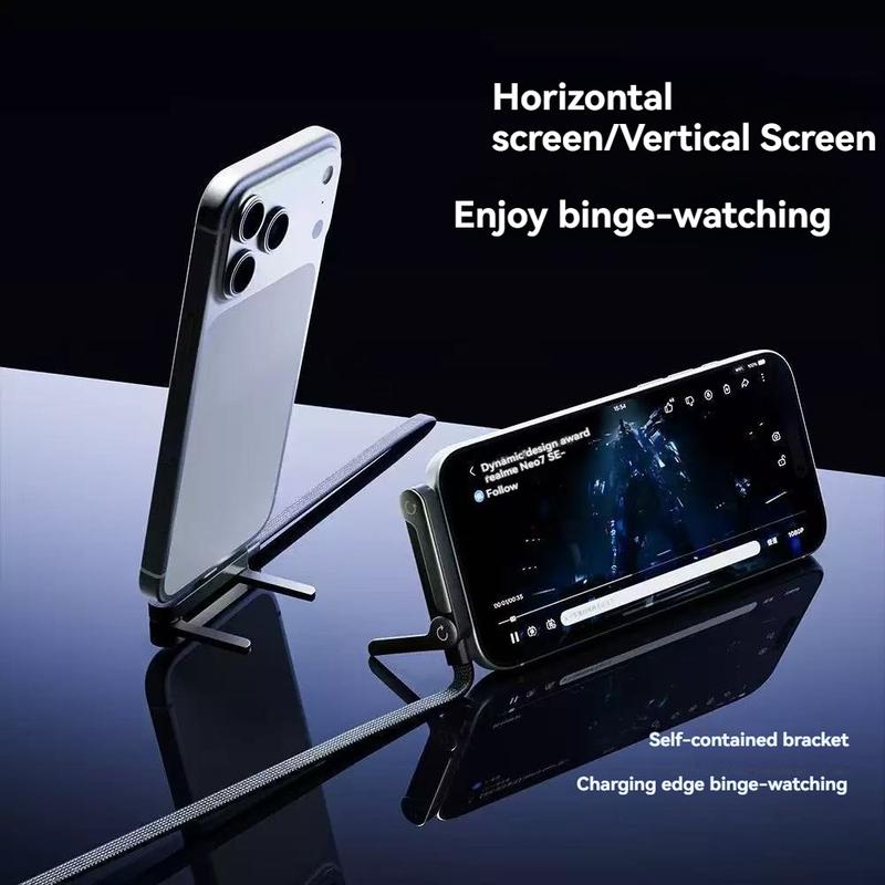 Invisible Charging Stand with Holder, 240w Super Fast Charge Dual-In-One Charger and Phone Stand, Compatible with Samsung Type-C iPhone