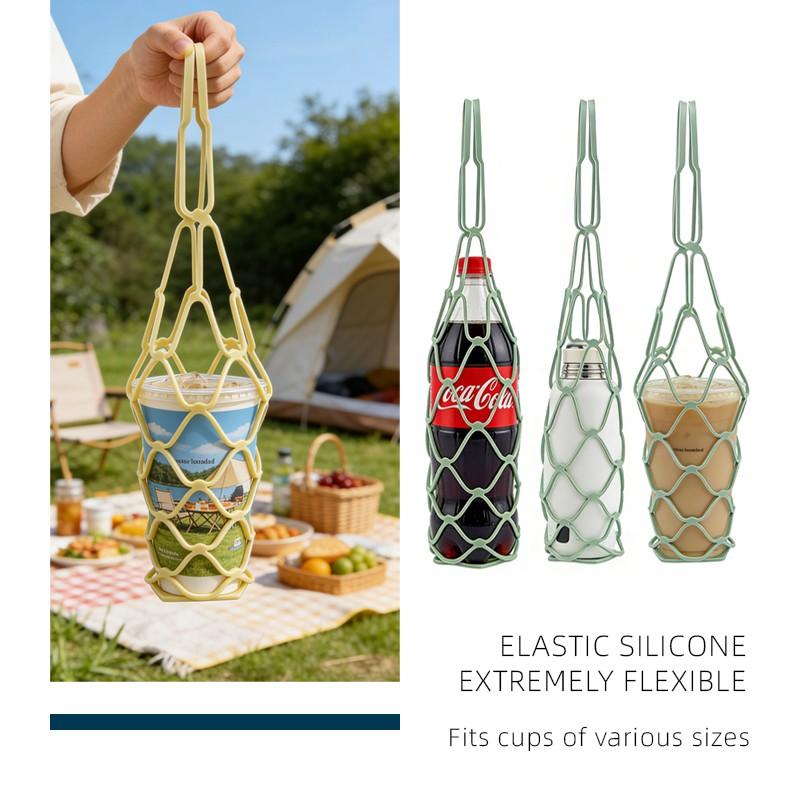 Silicone Trivet Hot Pot Holder Mat, Heat Resistant, Multi Purpose Foldable Basket, Collapsible Colander, Non Slip Dish Drying Spoon