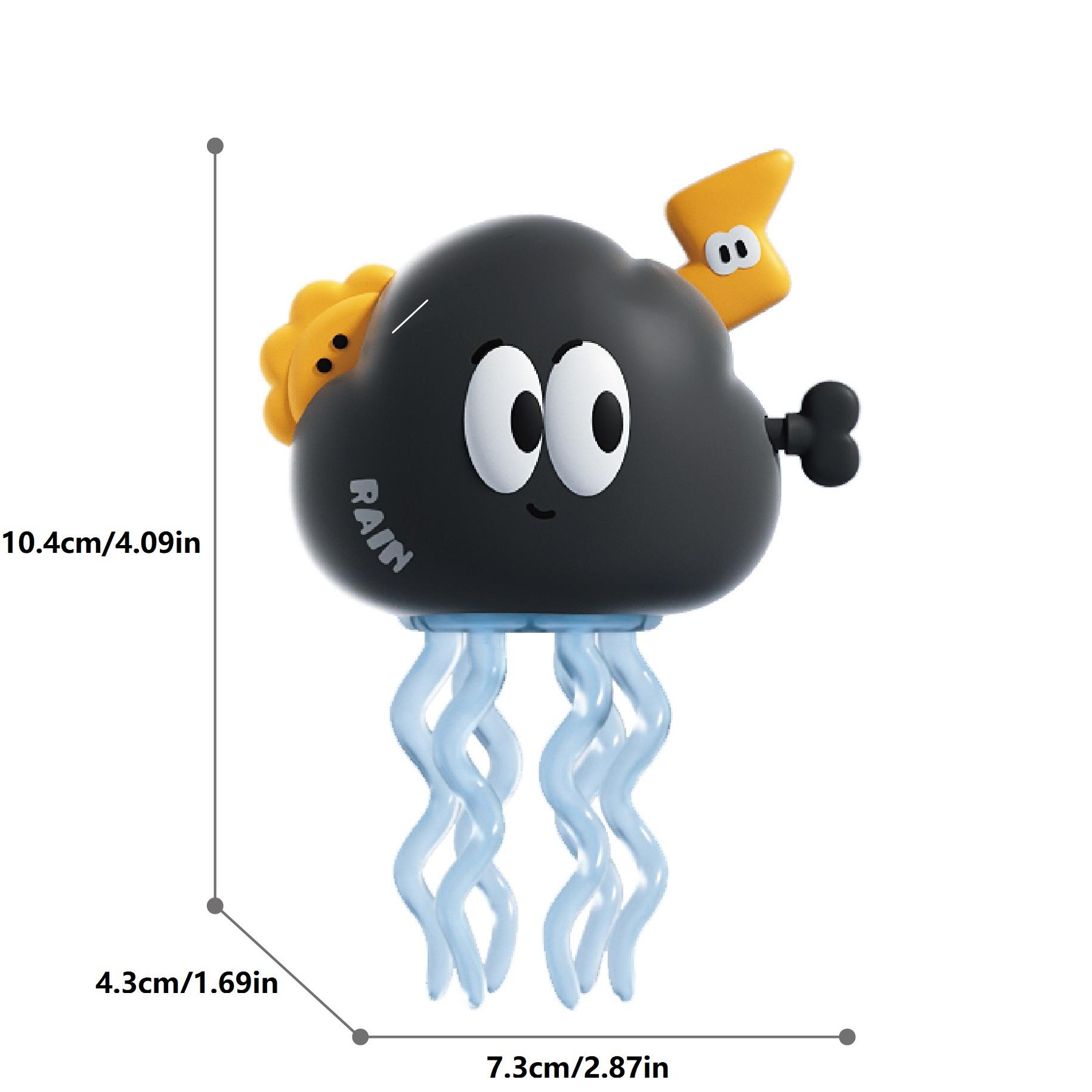Cute Dancing Cloud Toy, Wind-Up Cloud Baby Animal Stress Relief, Realistic Infant Plaything, Moving and Running Mechanical Toy