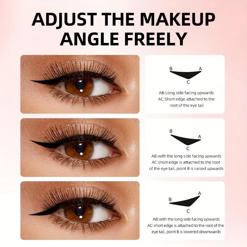 Rotary Eyeliner Stamp Pen, Long-Lasting Waterproof, Sweatproof, Smudgeproof, Ideal for Beginners, & Options, Perfect for Daily Use