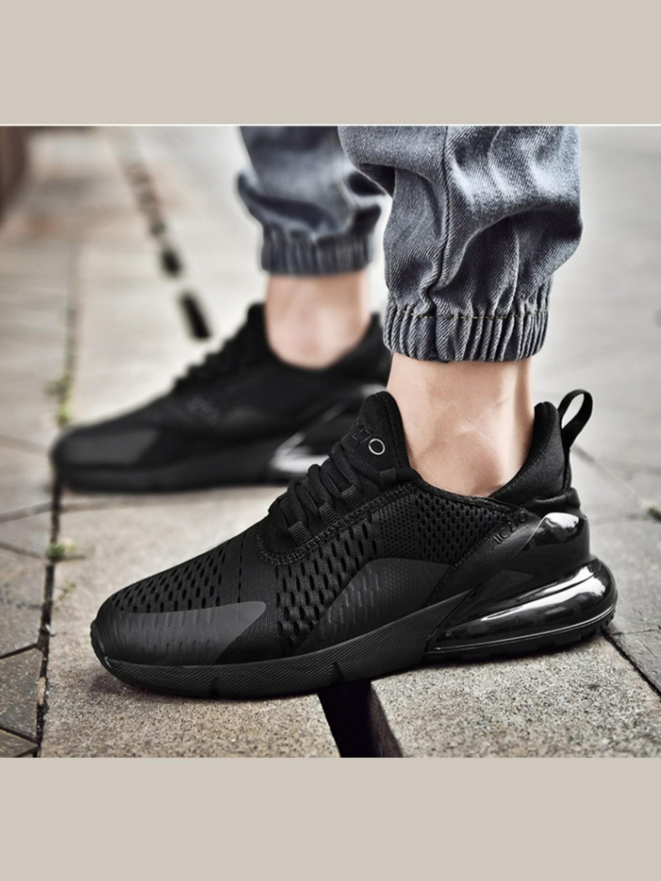 Men's Lace-Up Low-Top Sports Shoes, Couple Casual Mesh Running Shoes, Durable Sole, Breathable Fashion Lightweight, Breathable Running Sneakers