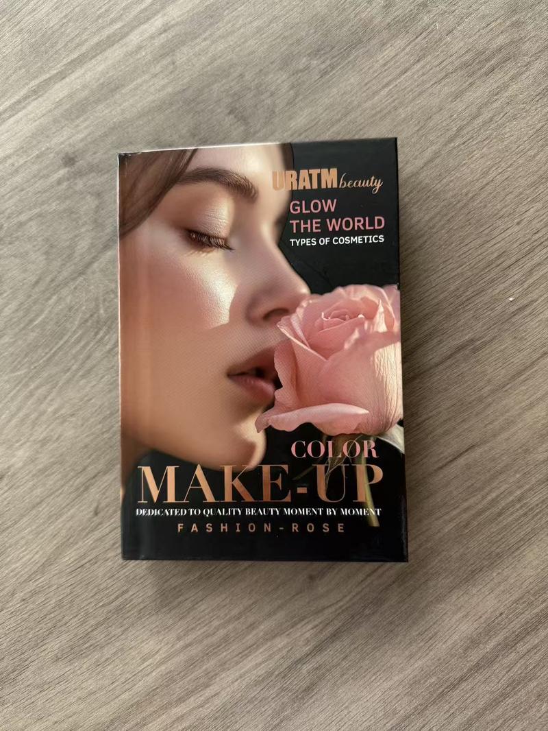 URATM 3-layer multifunctional makeup book, containing eye shadowperfect for gift giving or personal use