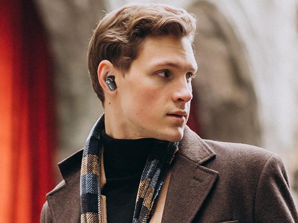 TOZO-Crystal Pods Hybrid Active Noise Cancelling Wireless Earbuds, Dual Mics ENC AI Clear Calls, Bluetooth 5.4 in Ear Headphones, 35H Long Playtime, IPX5 Waterproof Headset Black Charging Audio Electronic Connection Custom Stereo Chargeable