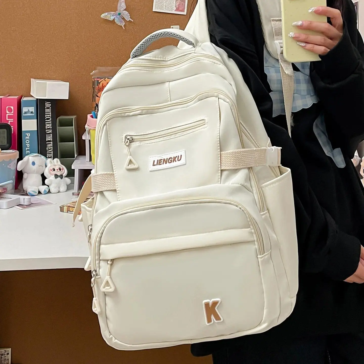 Kawaii Bag Large Capacity Backpack for Women Laptop Bag for High School Backpack Students Backpack Instagram Trend School Bag