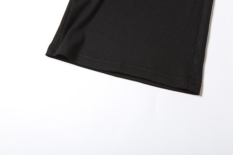 DOUCIU Autumn French Intellectual Elegance Commuting Business Attire Clothes Casual Versatile Simple Women's Thin Contrast Color Button Cardigan Long-Sleeved Top & Trousers Two-Piece Set, Lady