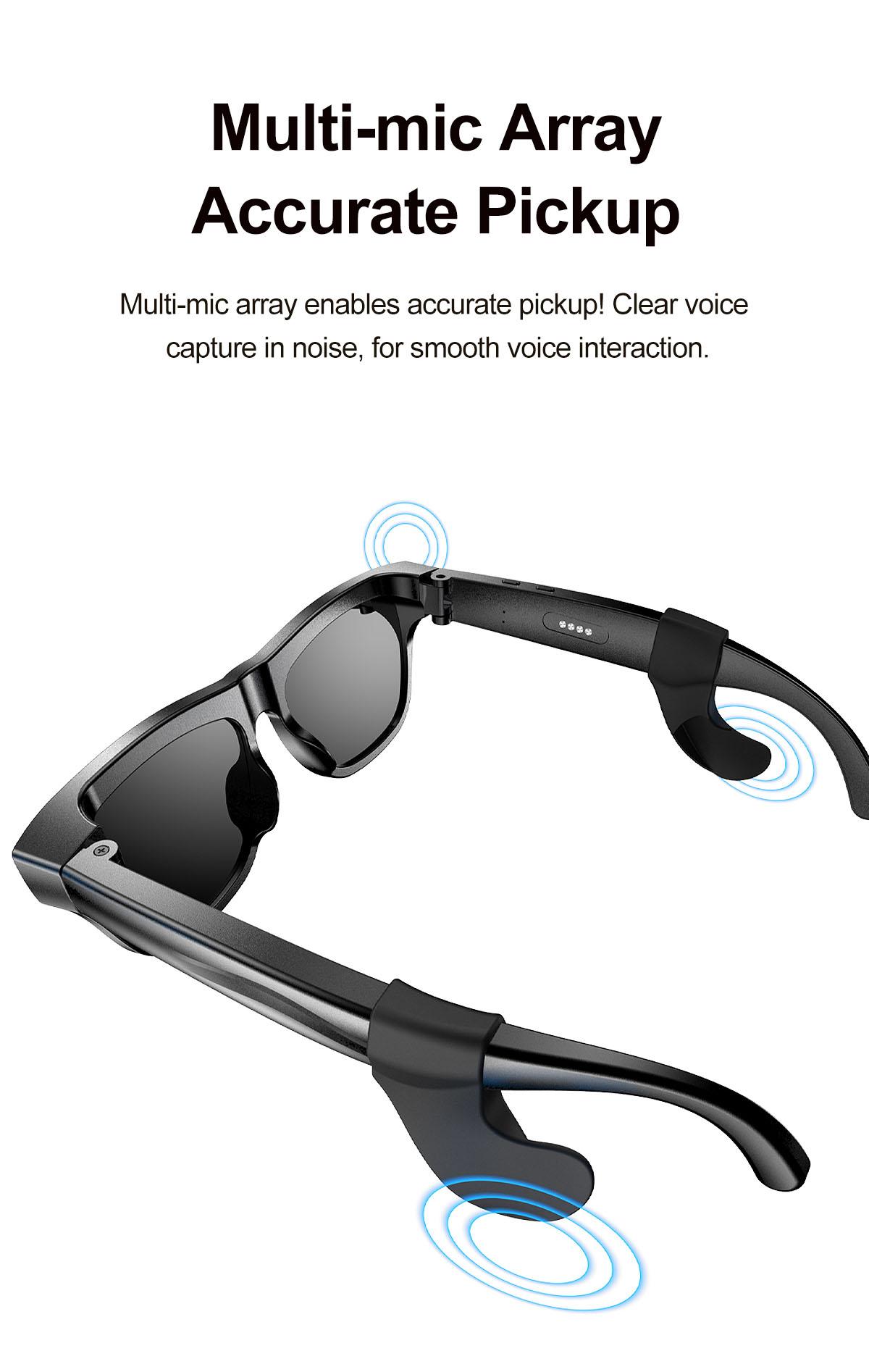 xk one pro AI wireless photo-taking glasses, equipped with an 800W camera for taking photos, AI object recognition, making and receiving calls, body-worn detection, AI translation, voice activation. Note: This product cannot record videos.