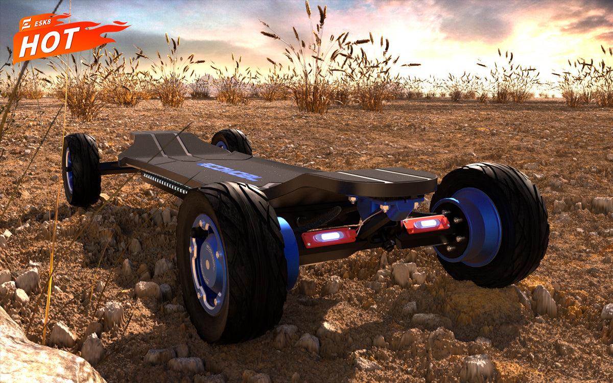 Ecomobl ET Pro 2WD 12S3P Electric Longboard - Street/All-Terrain, 40-55 km/h Speed, 3500W Motor, 12Ah Battery, 100x40x18cm Size, Ecomobl ET Pro 2WD 12S3P Electric Longboard - Street/All-Terrain, 40-55 km/h Speed, 3500W Motor, 12Ah Battery, 100x40x18cm Size,