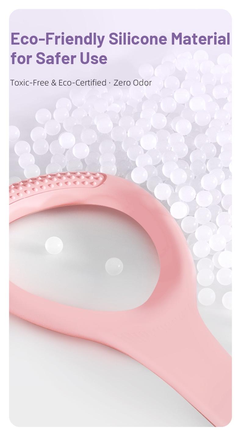 L2 Resistance Bands Figure 8 Exercise Bands for Women Silicone Material Expander Band Back toning Arms Chest Home Gym Yoga Equipment Quick Workout for Muscle Toning Physical Therapy Stretching Gear