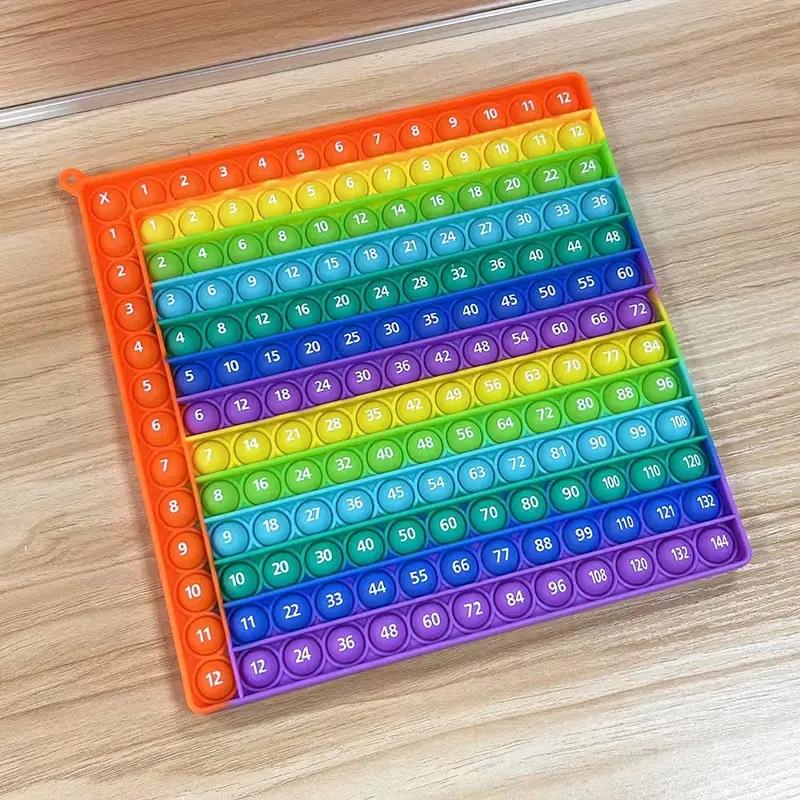 Multiplication Formula Practice Math Game, 12x12 Multiplication Table Learning Activity Board, Digital Teaching Educational Toy, Math Learning Tools, Table Math Games