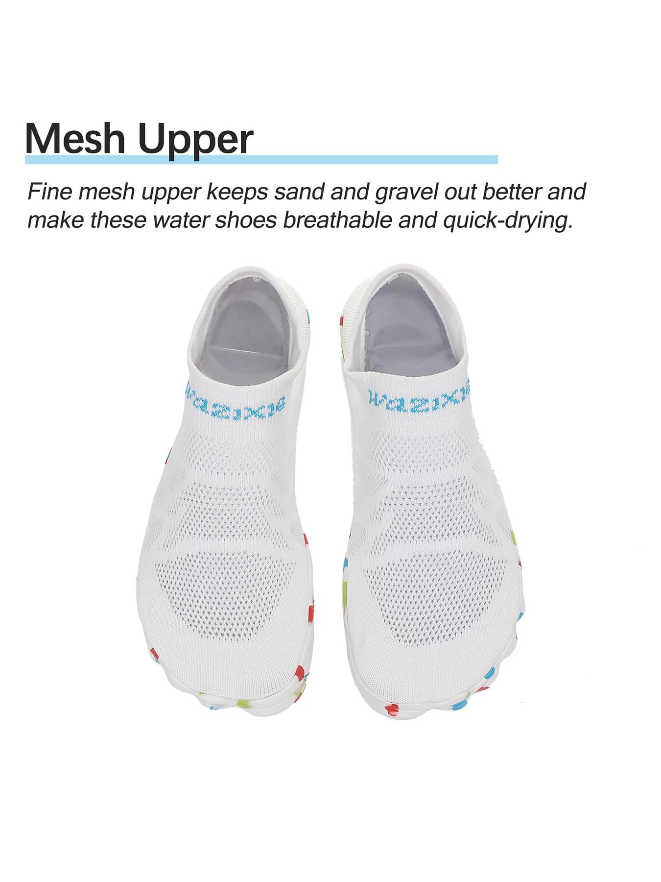 Women's Barefoot Water Shoes, Quick Drying Athletic Gym Footwear, Beach Swim Sneakers, Aqua Shoes for Diving Sailing Travel Fishing