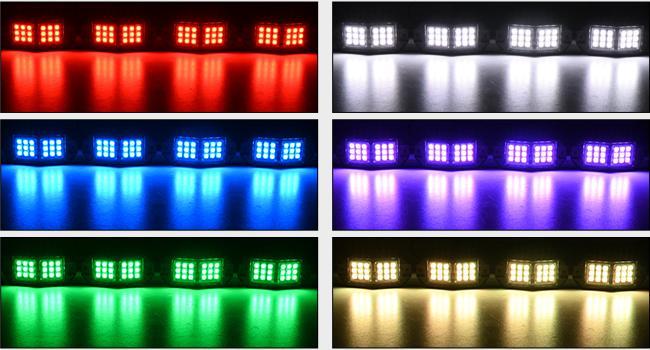 Nilight RGB LED Rock Lights Kit 12 PCS 18LED Wide Angle Wheel Well Light with Remote & Bluetooth App Dual Control Multi Modes Underglow Multicolor Neon Pod for ATV UTV SUV Offroad Truck RZR Boat  dealsforyoudays