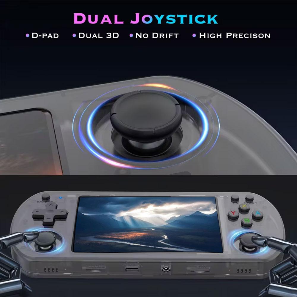 WUDS U8 Retro Handheld Game Controller with 64 Bit Processor, 4.0-Inch HD Screen, Digital, Portable Game Controller for Long Gaming Sessions Protection Console White