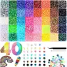 40 Color with 40000Pcs Jelly Rhinestones synthetic beads With Kit for Bedazzling 3mm Multicolor synthetic beads Resin Flatback beads for Bedazzling Multicolor Synthetic Beads Resin Flatback for Art Bedazzler Kit, for Crafting Book Shoes Nail Art party