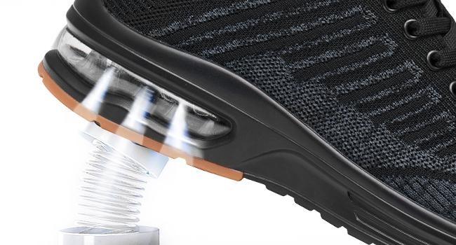 Mishansha Running Shoes for Men Sneakers Air Cushion Walking Shoes Comfortable Tennis Shoes Breathable Trail Running Shoes US Men 7-15