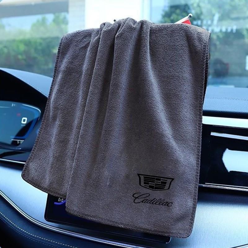 High Quality Microfiber Car Wash Towel Drying Cloth Cleaning Towel for Cadillac ATS BLS CT4 CT5 STS XLR XT4 XT6 XTS Escalade Deville DTS