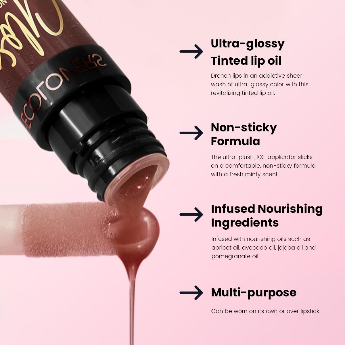 3pcs/Set Lip Cosmetic Kit - Matte Lip Liner + Matte Natural Lip Glaze + Moisturizing Tinted Lip Oil, Long-Lasting & Easy to Apply, Waterproof & Sweat-Proof Lip Liner and Lip Glaze, Not Easy to Fade, Easily Create Stunning Lip Makeup