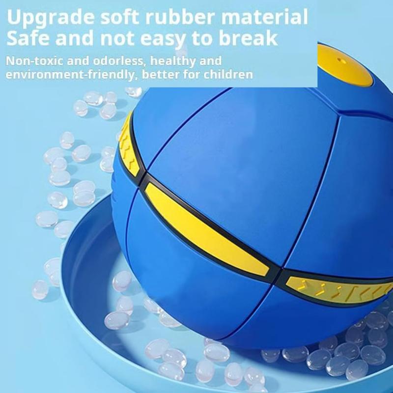 Magic Bounce Ball, Magic Flying Disc Ball, Kids Elastic Football Basketball, Sandbag Pet Toy, Parent-Child Interaction, 1 Pack