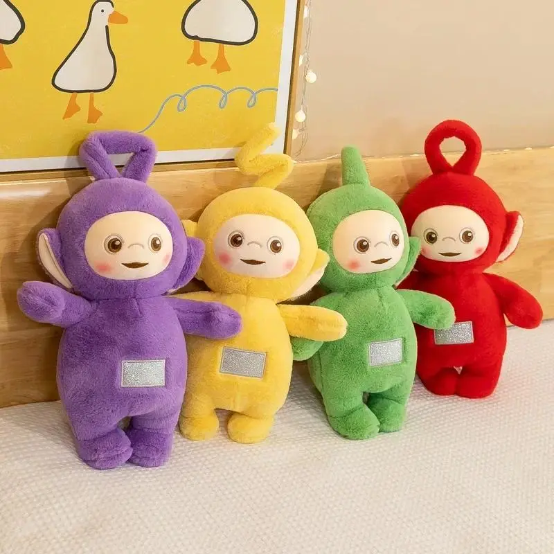 30cm Teletubbiesed Cute Rabbit Kawaii Bag Pendant Decoration Cartoon Anime Children's Comfort Sleeping Pillow Toy Gift