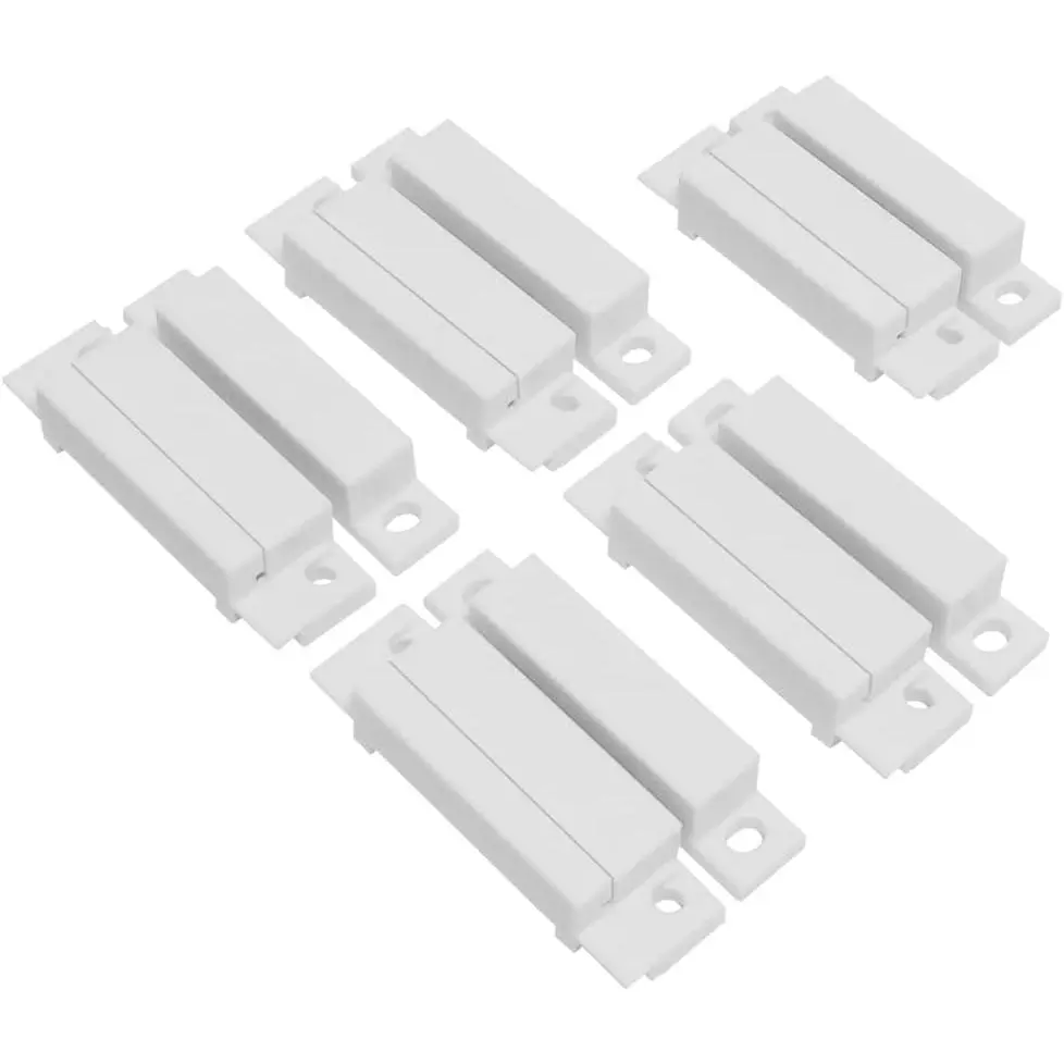 5 Pack Surface Mounted NC  Door Contacts  Sensor for