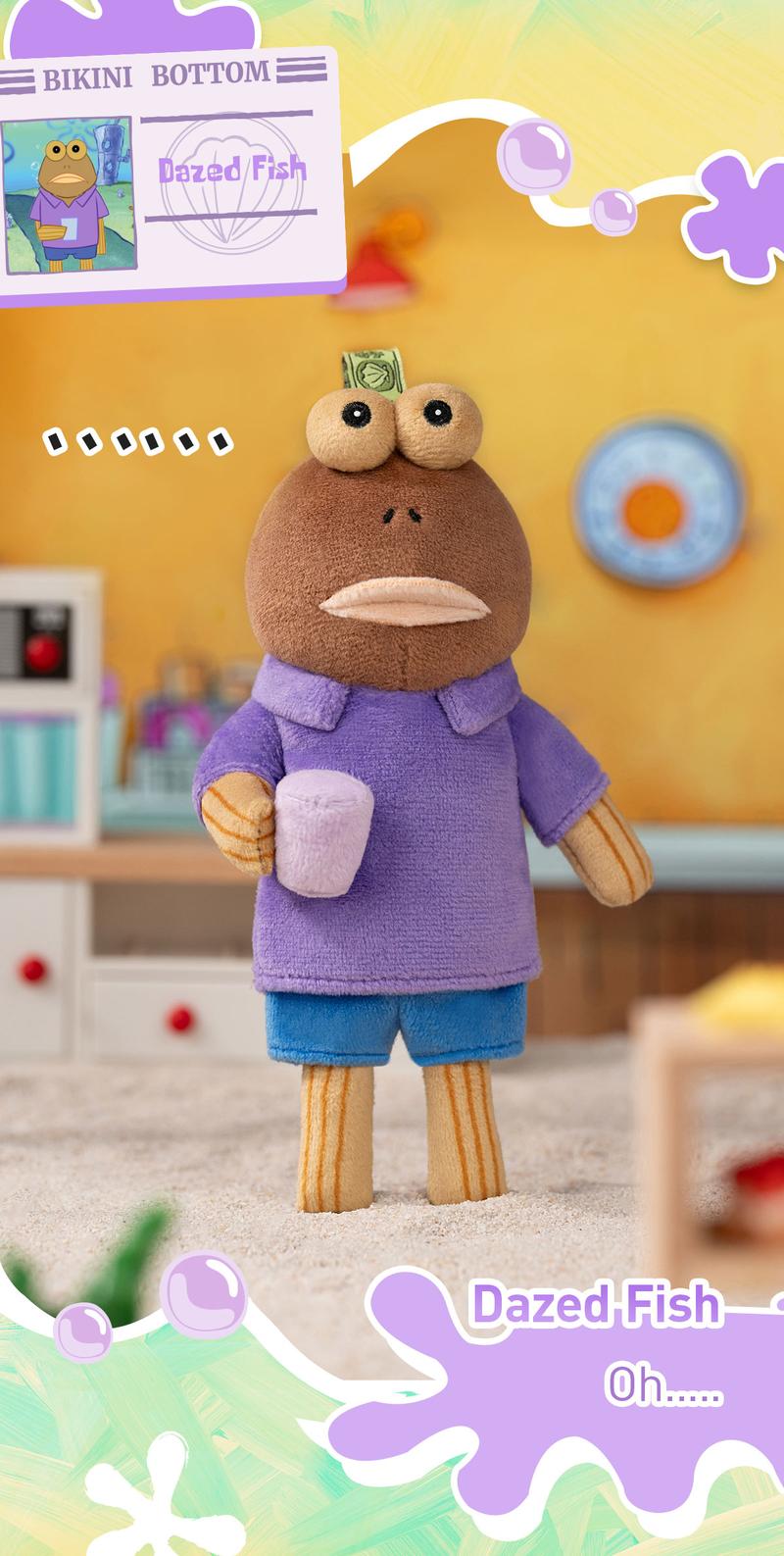 POP MART Bikini Bottom Buddies - Whimsical Plush Blind Box, Collectible Toys, Valentine’s Day Gifts