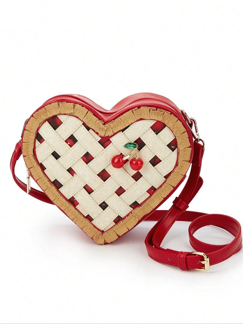 Cute Heart-Shaped Women's Shoulder Bag, Stylish Crossbody Bag for Teens, Girls Small Purse,Fashionable Handbag, Thanksgiving Birthday Gift, Party Clutch, Crossbody Purses Cute Heart-Shaped Women's Shoulder Bag, Stylish Crossbody Bag for Teens, Girls Small Purse,Fashionable Handbag, Thanksgiving Birthday Gift, Party Clutch, Crossbody Purses