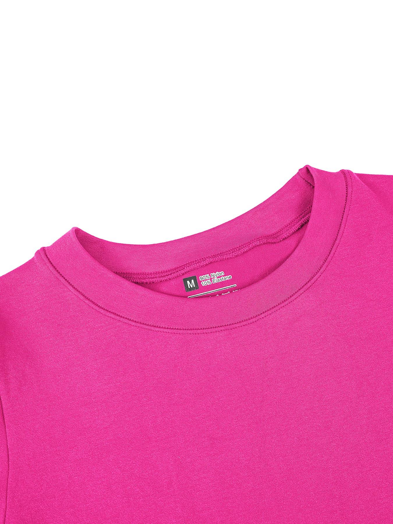 Women's Quick-Dry Comfortable Sporty Short Sleeve T-Shirt, Gym Workout Tee, Soft Tight Fit for Gym Workout and Outdoor Sports, New Spring Summer 2026