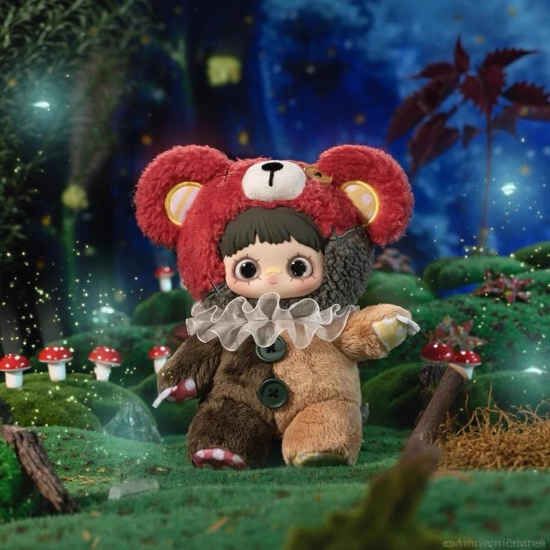 Maymei Symbiote Neverland Series Plush Blind Box V4, Kawaii Twin Secret Realm Series Stuffed Blind Box Doll  Mystery Plush Toys Collectible Birthday Christmas Gifts for Girls