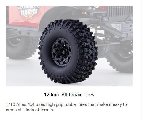 ROCHOBBY 1:10 Atlas 4x4 Off-Road Truck RS
