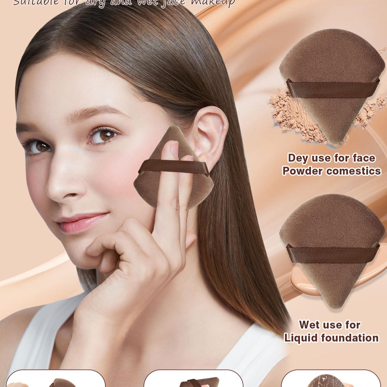 44-Piece Makeup Tool Set, Includes 25 Brushes, Waterproof Cosmetic Bag, Sponges, Puffies, Face Cleanser Sponge, Brush Cleaner