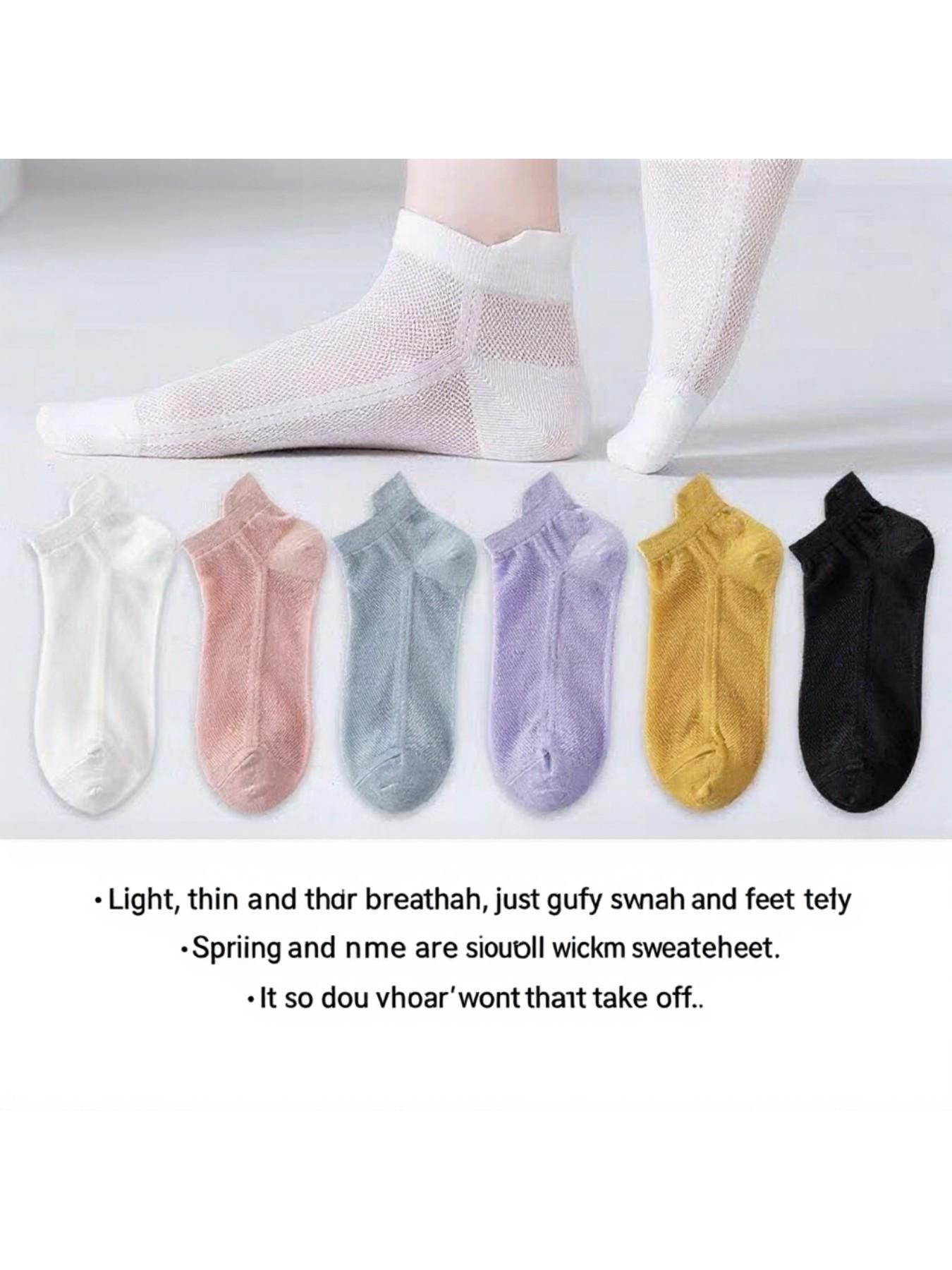 Trendy Crew Socks, Comfortable All-Season Wear, Slim-Fit Design, Ideal for Daily Use, Fashionable Accessory, Letters Pattern