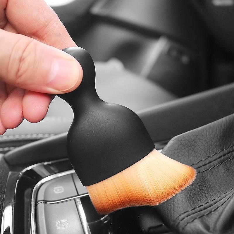 Car Interior Cleaning Brush Soft Bristles Air Vent Cleaner Dust Removal Car Gap Cleaning Tool for Vehicle Maintenance