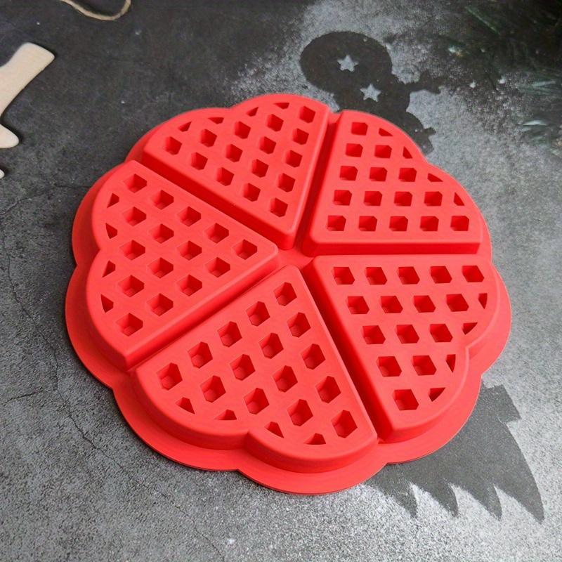 Easy Release Waffle Silicone Mold - Perfect for Baking Lattice Biscuits and More