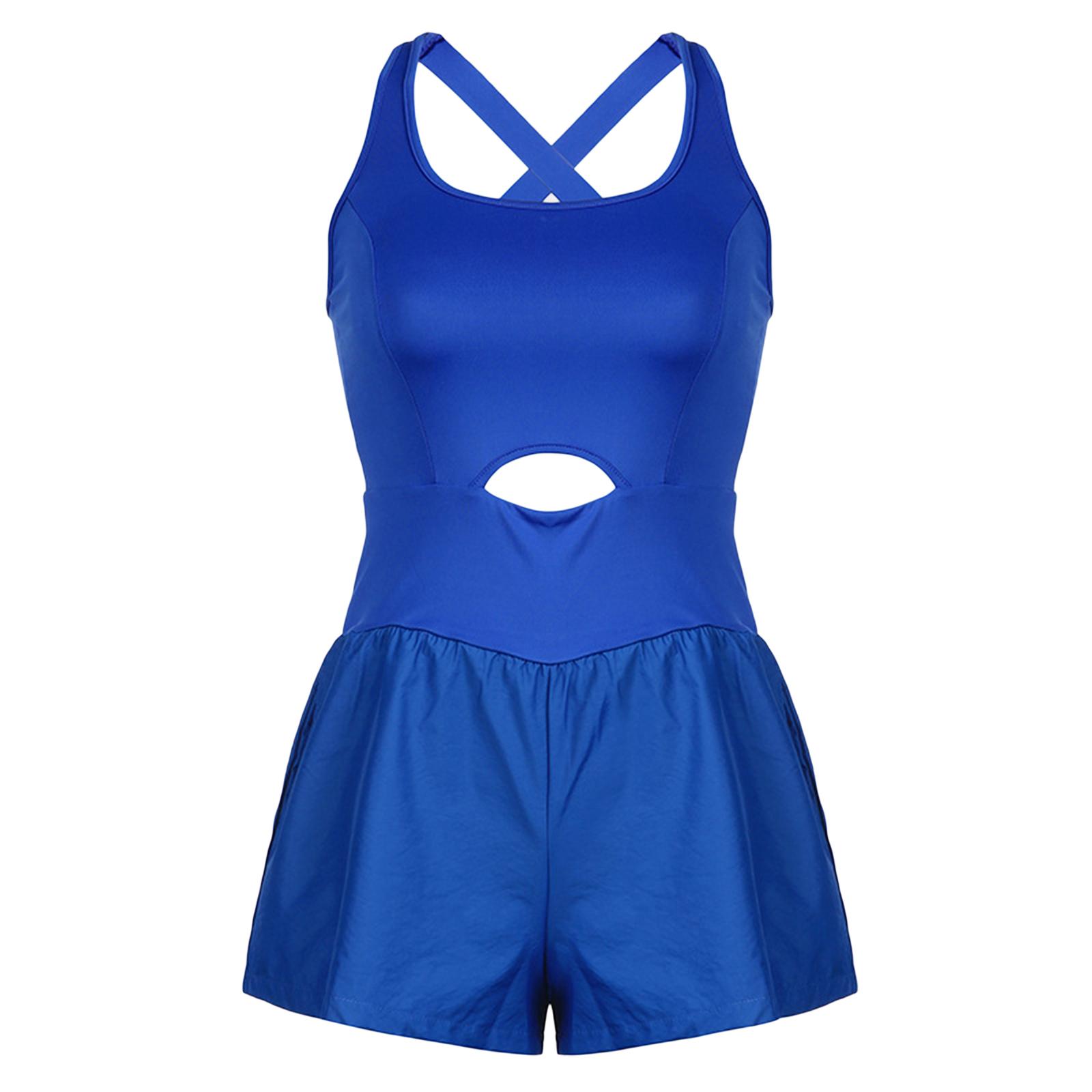Womens Running  Workout Rompers Athletic Rompers  Outfits Exercise Jumpsuits Gym Yoga Clothes