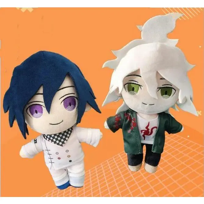 2026 New hot item 20cm Danganronpa V3 Plush Toys Anime Cute Soft Stuffed Ouma Kokichi Nagito Komaeda Dolls For Kid Birthday Christmas Gift