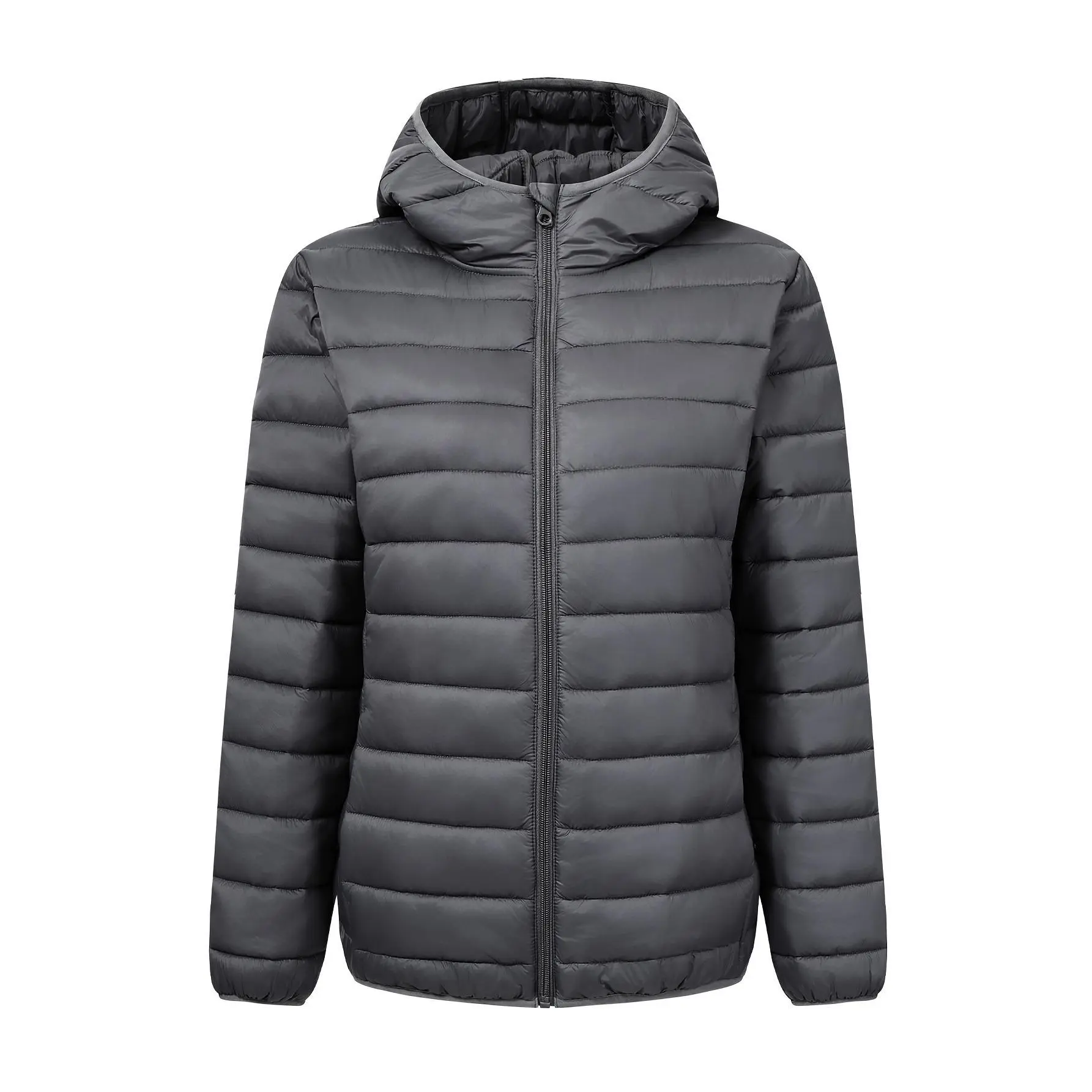 2026 Early Spring New Arrival Lightweight Hooded White Duck Down Jacket for Women, Short Style, Casual Commuter Versatile Base Layer Outerwear - Hand Washable White Duck Down Jacket