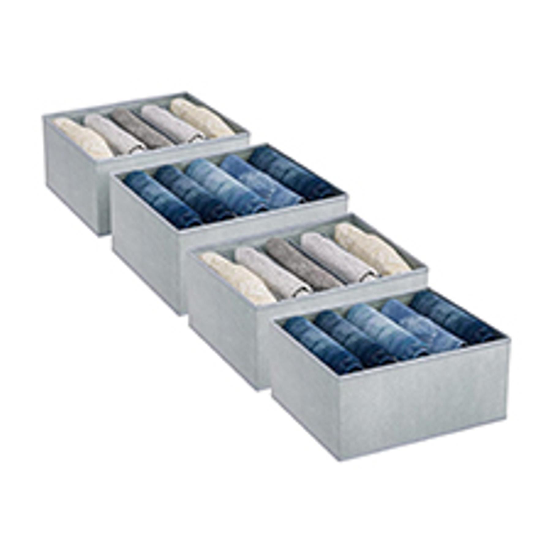 Drawer Organizer Clothes, 12 Pack Dresser Organizer, Foldable Closet Organizers and Storage, Fabric Dresser Bins, Drawer Dividers for Nursery, Baby Clothes, Underwears, Sock (Beige) Drawer Organizer Clothes, 12 Pack Dresser Organizer, Foldable Closet Organizers and Storage, Fabric Dresser Bins, Drawer Dividers for Nursery, Baby Clothes, Underwears, Sock (Beige)