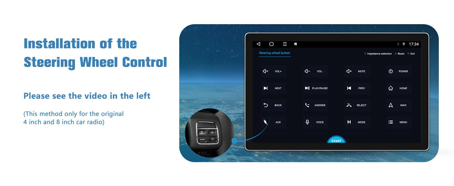 Car Stereo for Chevy Silverado GMC Sierra 2014-2018 touch screen has Android Auto Wireless Carplay, Bluetooth WIFI supports GPS Navigation（With Bose system, you need to purchase an additional fiber optic box! ! !）