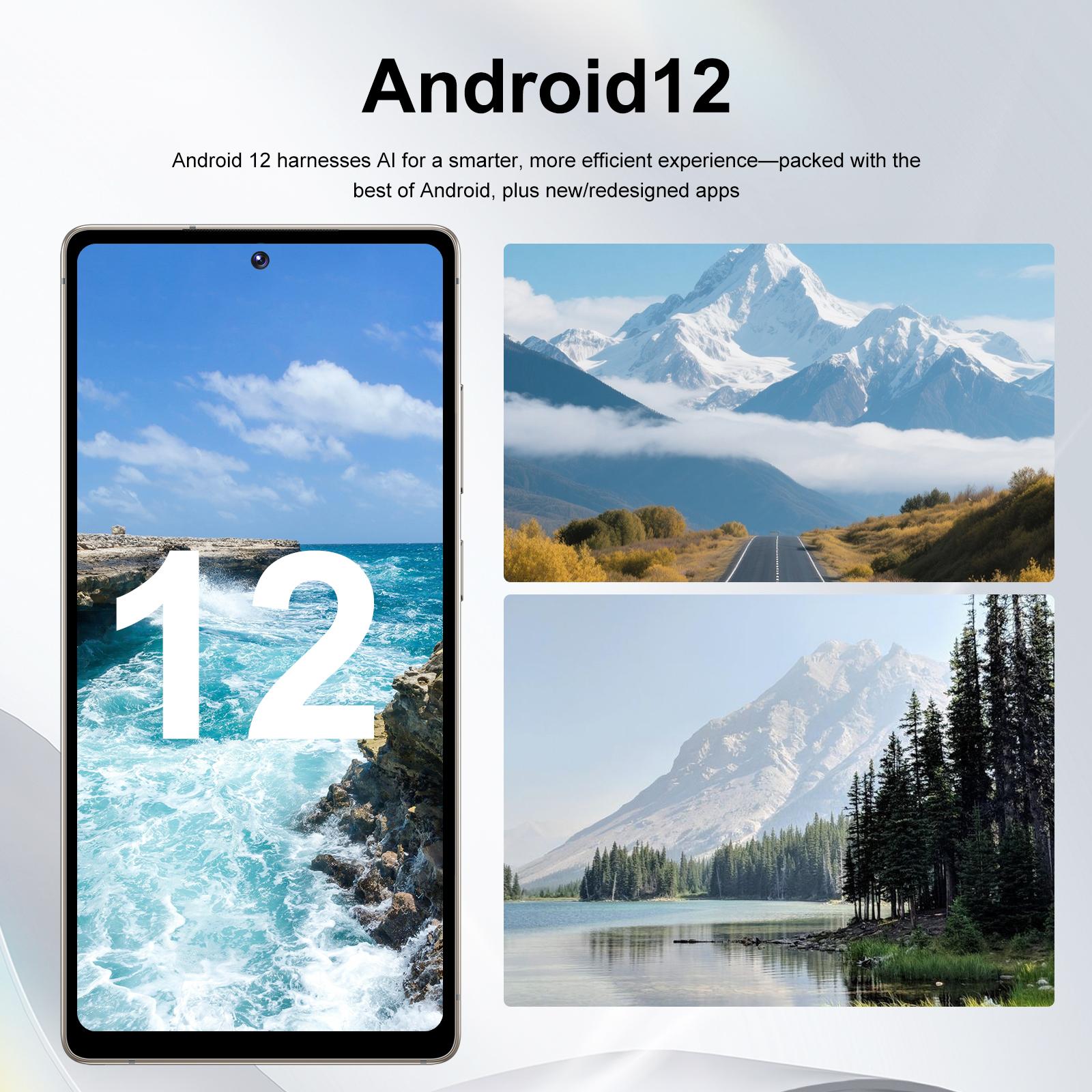 Astarry-26 Ultra 6.8-inch screen 4+64GB 5+13MP camera MTK6762 8-core processor Android 12 version Bluetooth WiFi with stylus dual card slot Face recognition 4100mAh capacity battery smart phone 4G network.