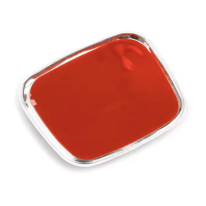 Car Steering Wheel Emblem H-Sticker For Honda Civic Accord City CRV Jade Fit Odyssey Hybrid Red Black Blue Interior Modification