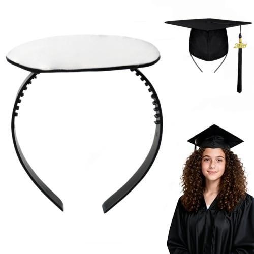 2026 Graduation Cap Headband - Secure & Invisible Hair Accessory ...