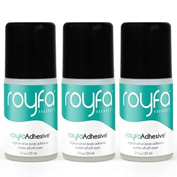 Roll   Adhesive,  Glue for Dancers -  Glue - Liquid Fashion Tape -  Glue for  -  Glue - Sock Glue - Wig Adhesive 3 Pack