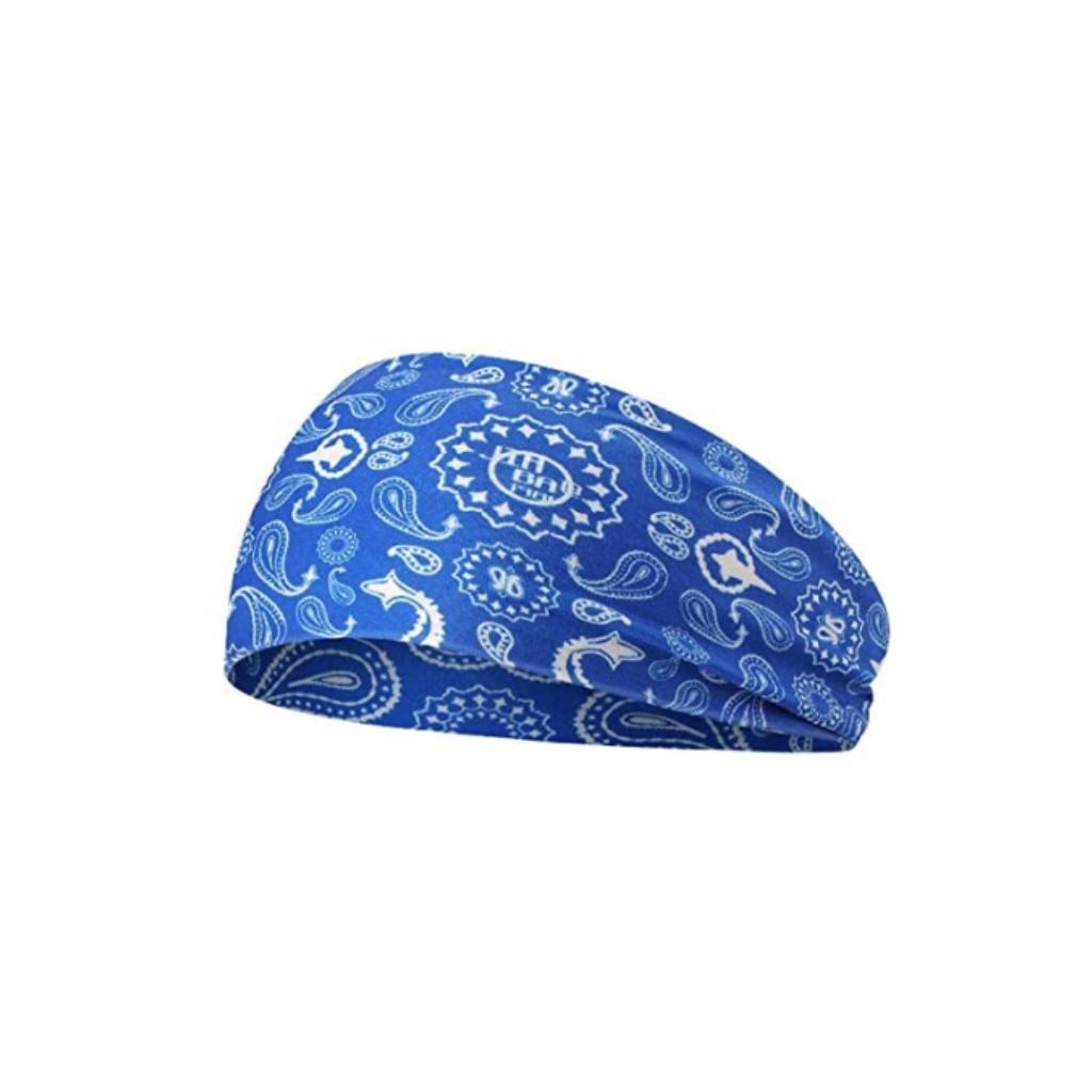 Outdoor running sports headband for women, yoga headband, headscarf, hair accessory, sweat-absorbing band, solid color wide-brimmed headband