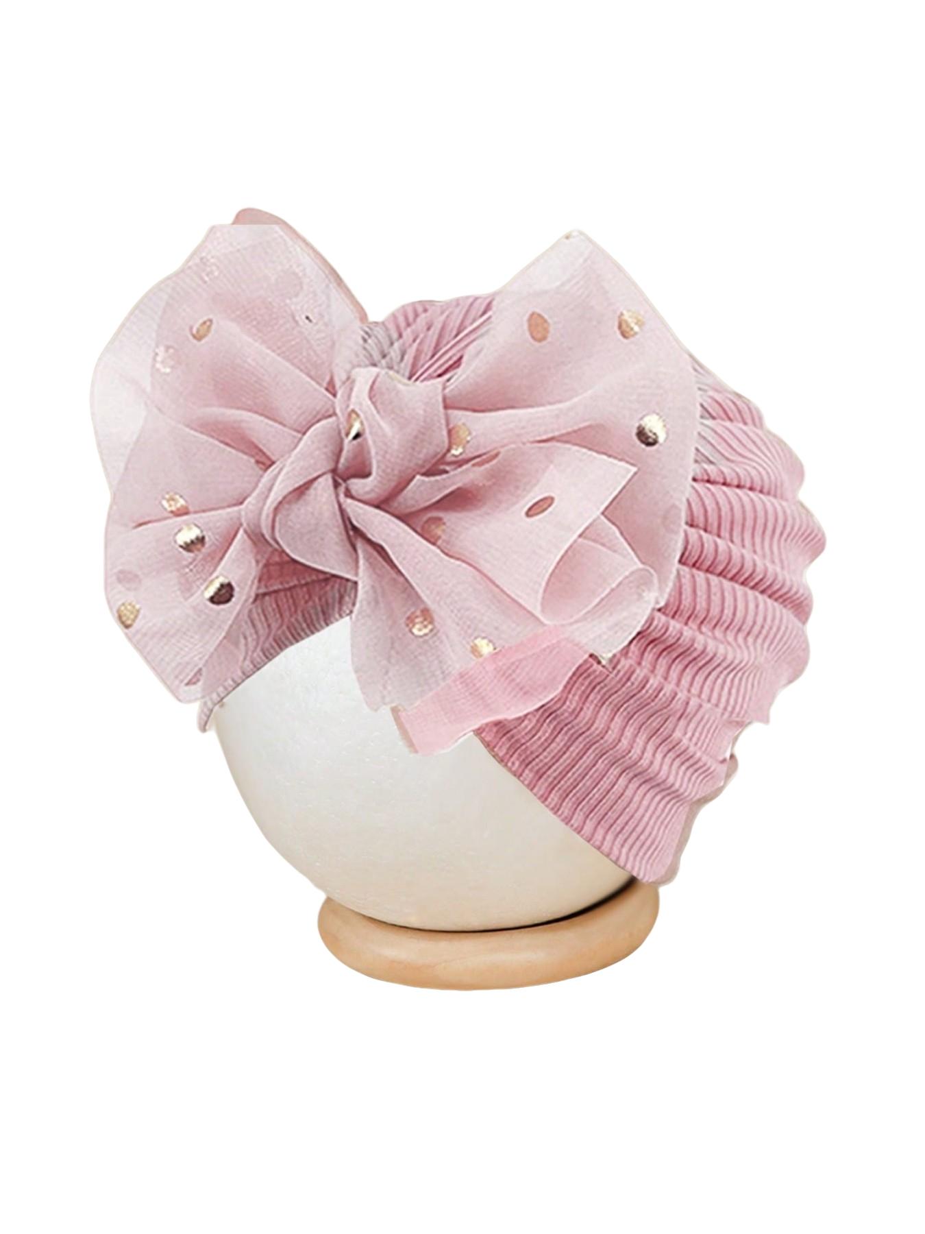 5-piece set of candy-colored cute baby headbands, princess girl hair accessories, suitable daily and all-season wear, with fashionable knot design