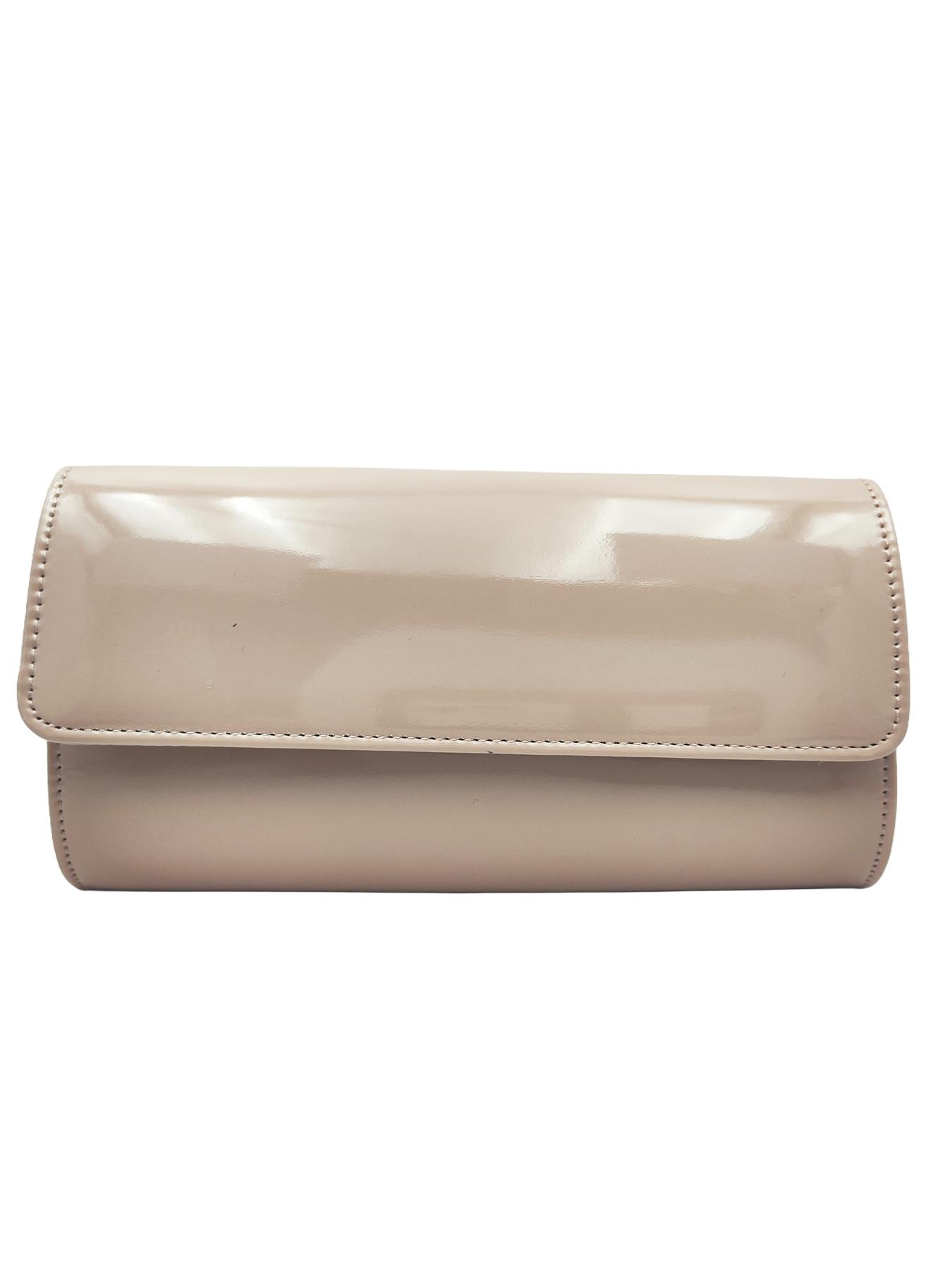 Elegant Solid Color Women's Patent Leather Envelope Clutch Bag, High-End Evening Handbag, Magnetic Closure, Perfect for Parties, Weddings, Birthdays