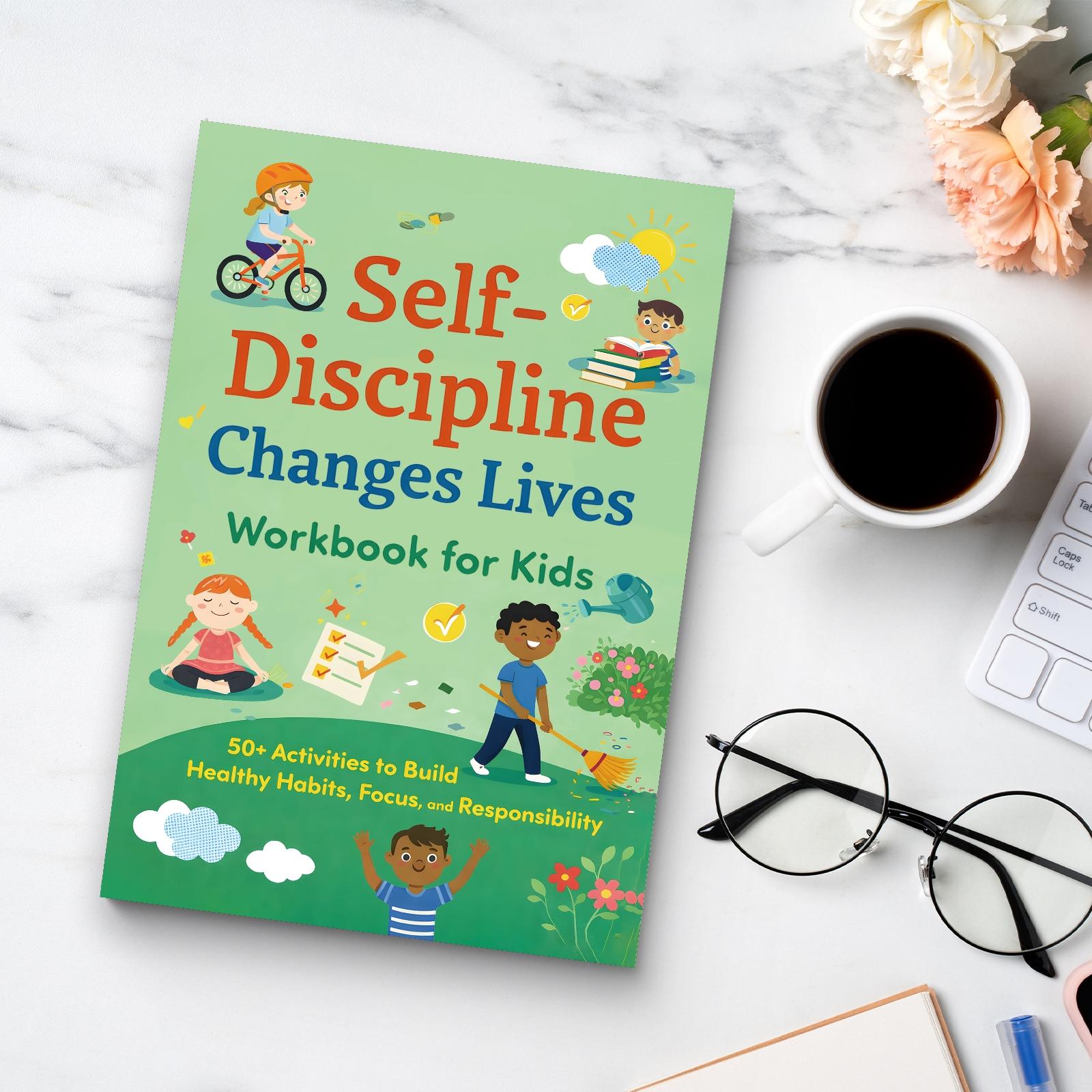 Self-Discipline Changes Lives Workbook for Kids: 50+ Activities to Build Healthy Habits, Focus, Responsibility, Daily Routines, Goal Setting and Self-Control Skills
