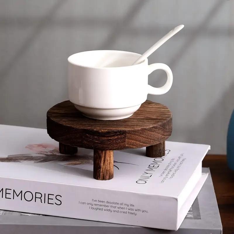 Wooden Display Riser, 3 Counts/set Versatile Party Cake Stand & Pedestal for Farmhouse Decor, Perfect for Easter, Valentine's Day & New Year, Racks