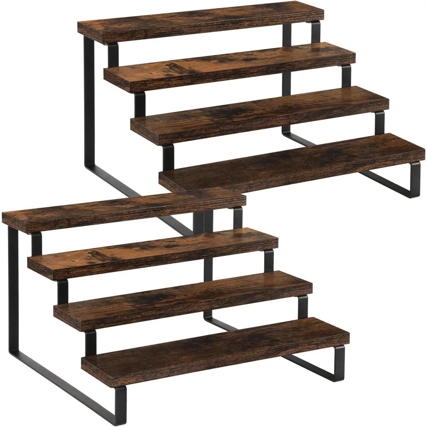 4 Tier,2 Pack,Brown