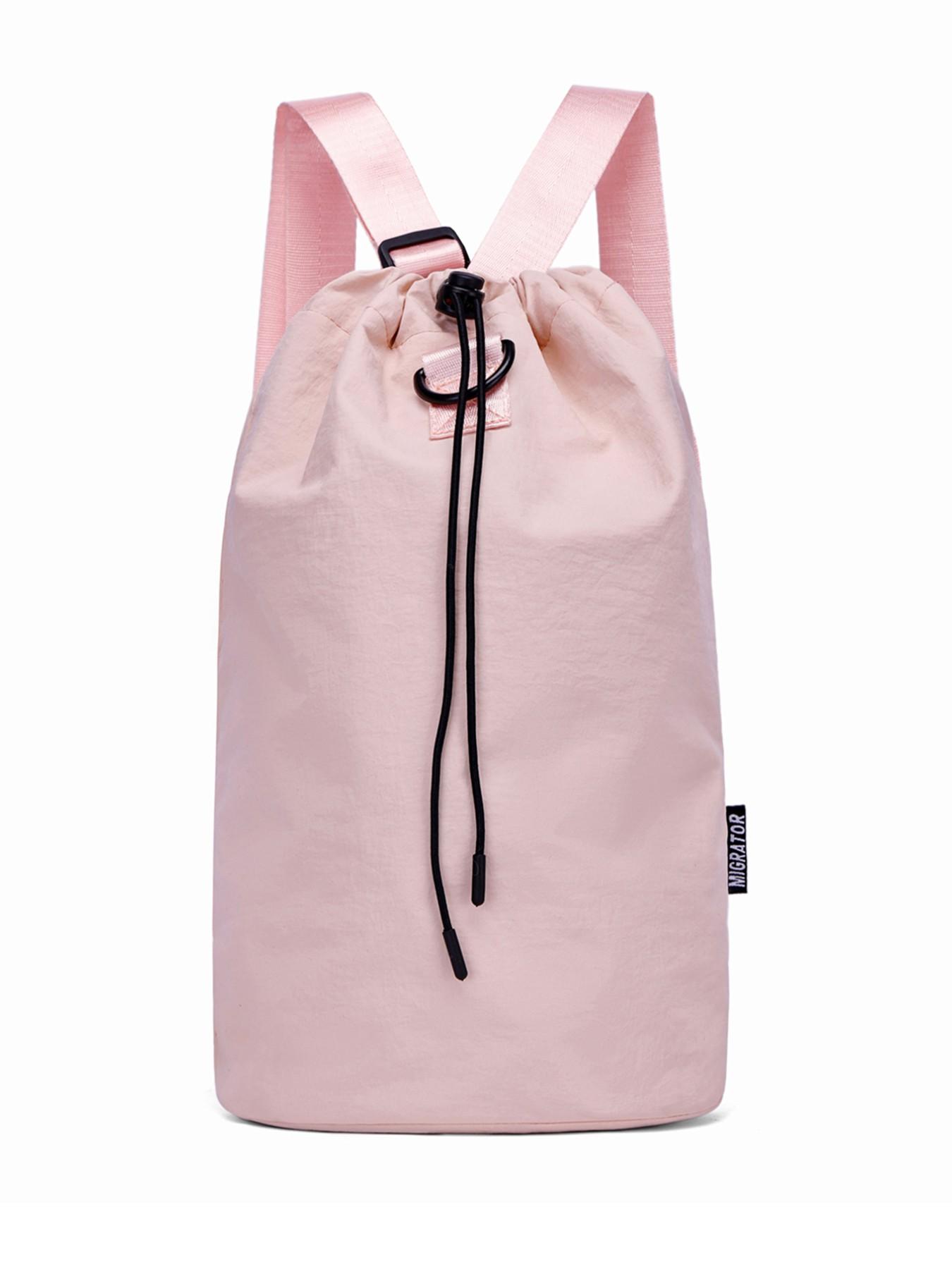 Multifunctional Drawstring Bucket Bag, Casual Commute Crossbody, Lightweight Nylon, Outdoor Versatile Shoulder Bag, Durable Anti-Scratch Fabric