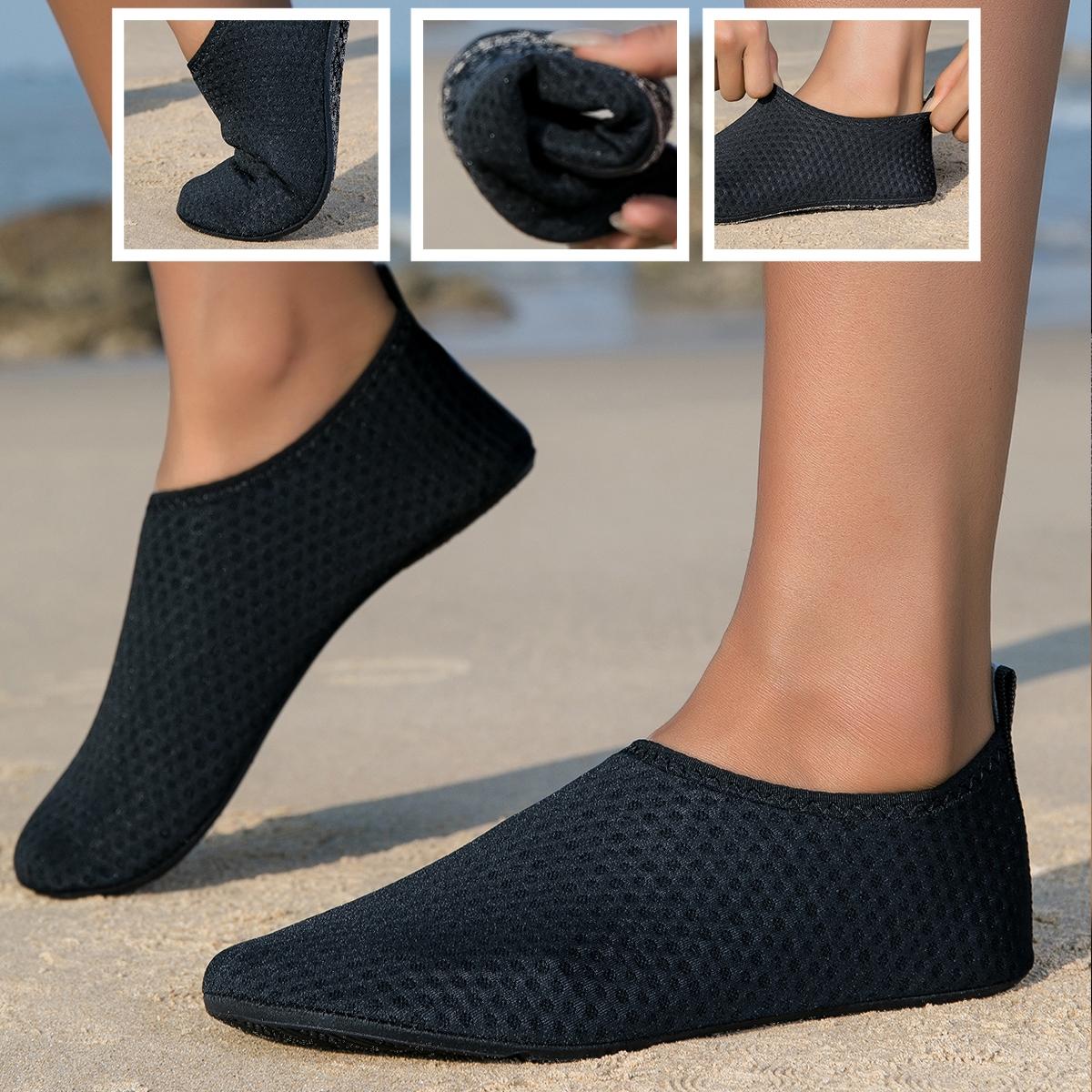 2026 Spring Summer Couples' Slip-On Yoga Water Shoes, Foldable Design, Lightweight Breathable Quick-Dry, Men's Beach Shoes, Comfortable