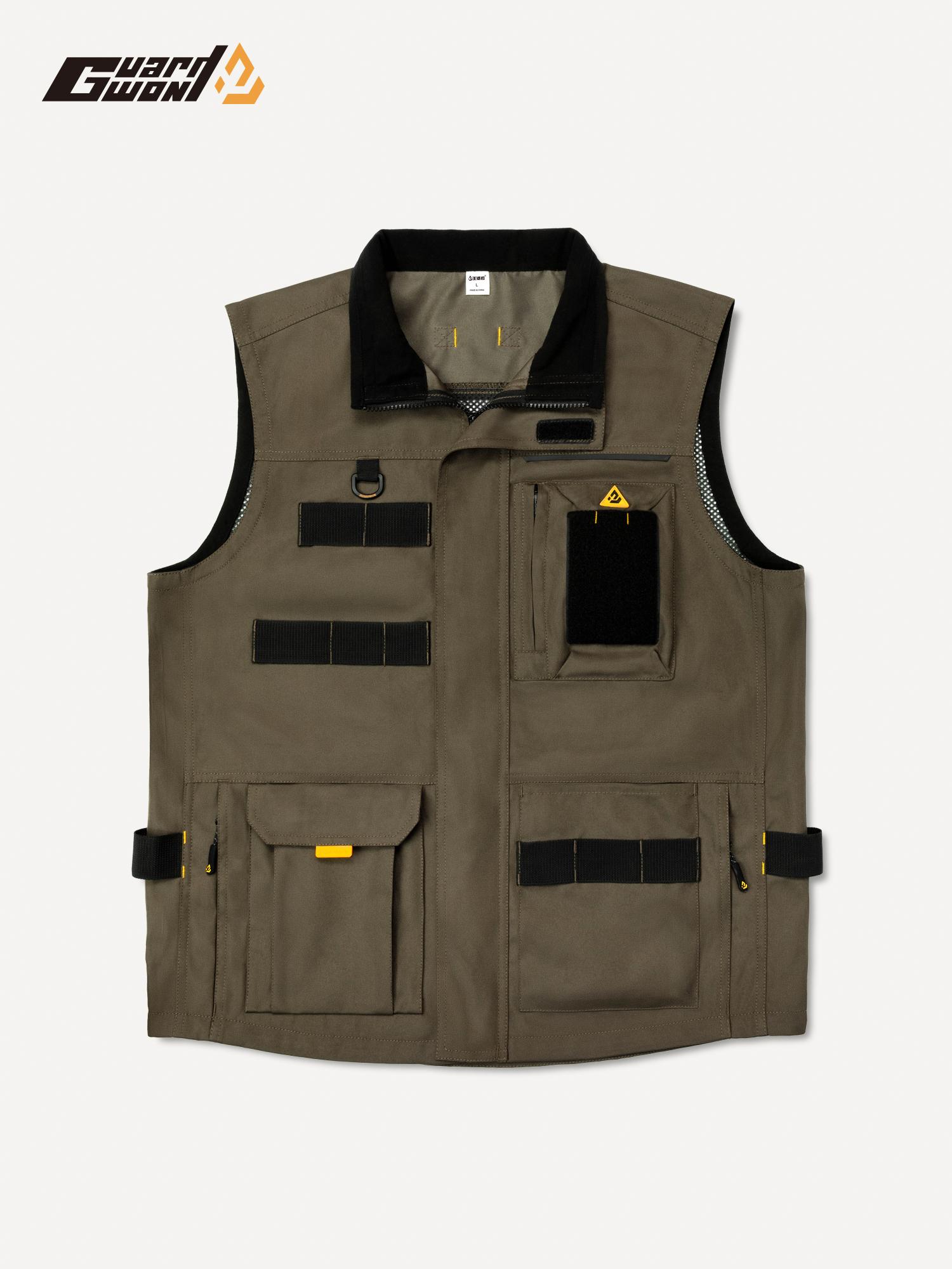 Men's Multifunctional Work Vest Jacket, Tool Apron for Men, Versatile Utility Vest for Work, Durable and Comfortable